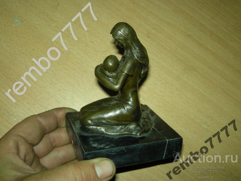 мадонна.бронза .европа.модерн. 12см.девушка 