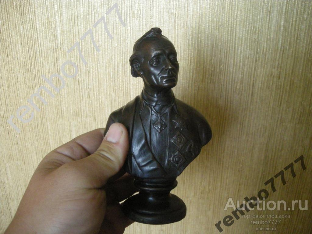 суворов. бюст.бронза.14см.лидер. полководец.воин 
