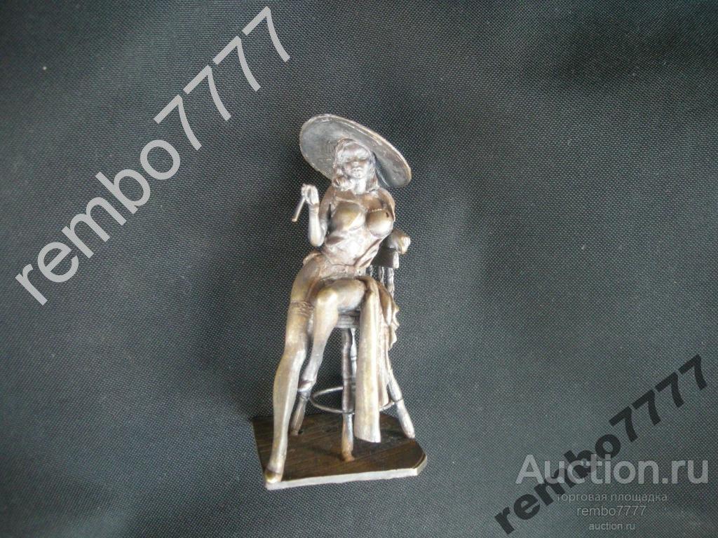 секс.эротика.ню.европа.8 см.бронза.пресс-папье 