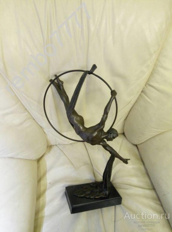 балет.модерн.бронза .европа.45 см танец венка венская эротика ню эрос секс 