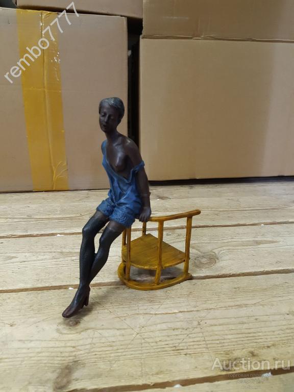 Ню.эротика эрос бронза.европа .18см. венка венская 