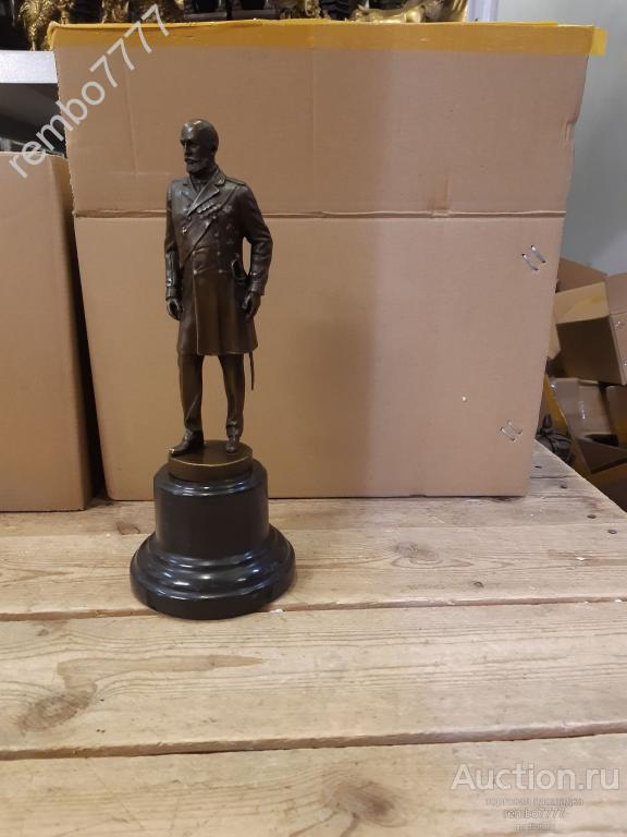Столыпин.бронза .камень .европа.27 см министр царизм лидер 