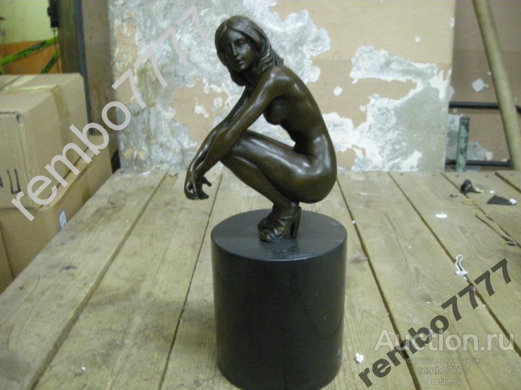 обнаженная .эротика .ню.секс. бронза.европа.22см. 