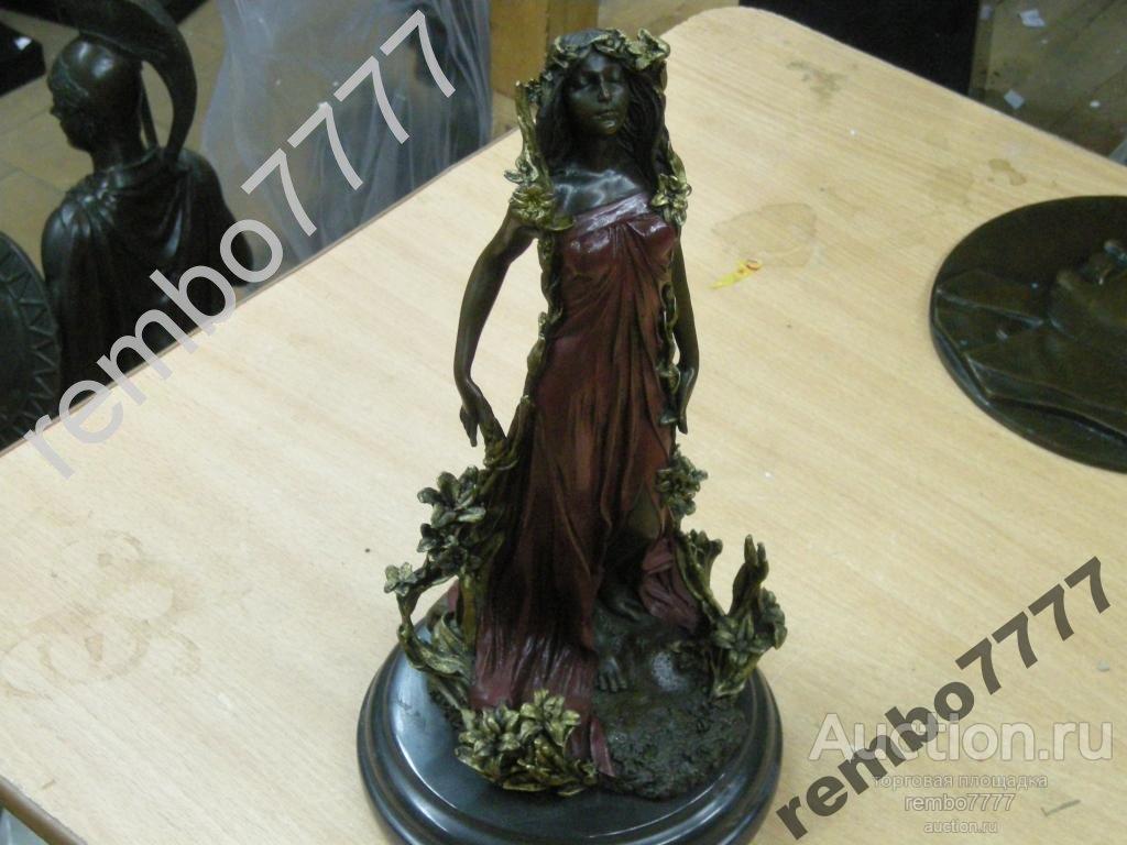 девушка. бронза.европа. 30см.модерн 