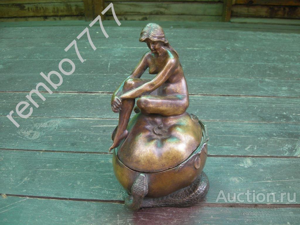 ева.адам .бронза 25 см.европа .модерн. суперкачество.девушка ню. эрос эротика 