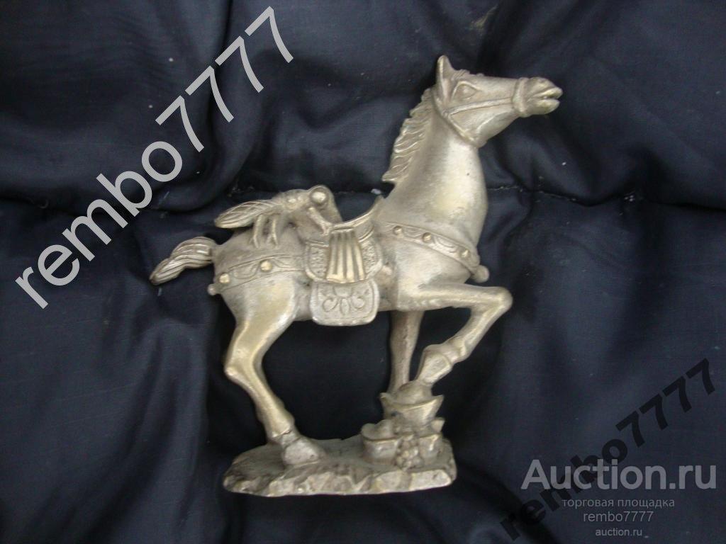 конь.лошадь. бронза .10см.камбоджа. будда.фен-шуй 