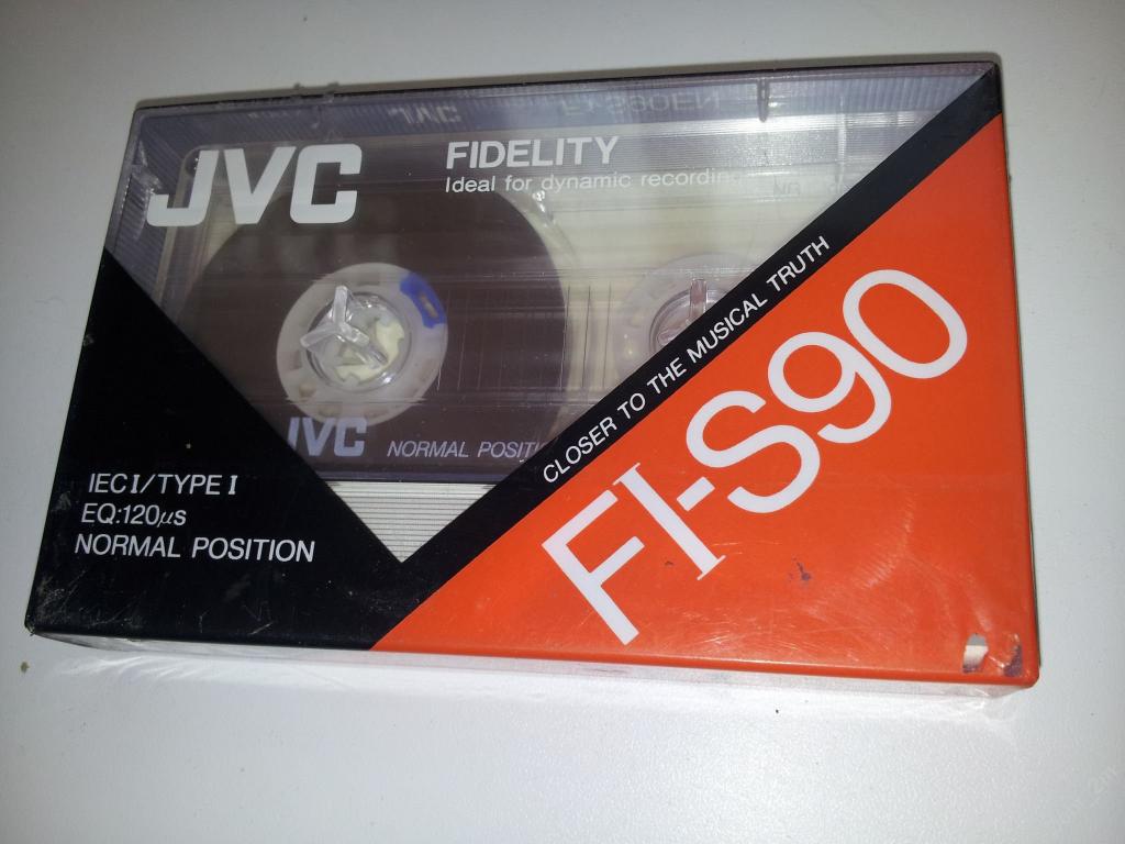 JVC FI-S 90 кассета ( 1990-91 г. ) Запечатана (лот 1) #