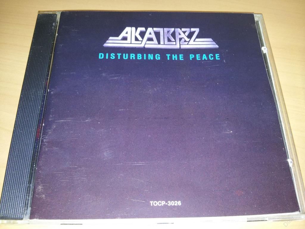 ALCATRAZZ Disturbing the peace 1985 Unofficial (Graham Bonnet, ex-MARBLES, RAINBOW)