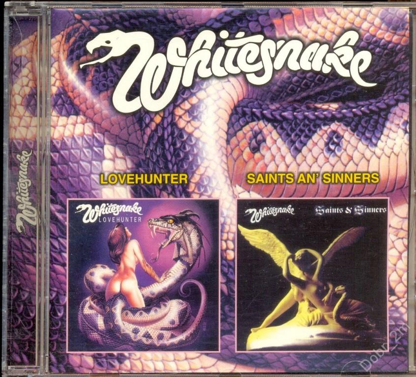 WHITESNAKE Lovehunter 1979 Saints & Sinners 1982 CD-Maximum ‎– CDM 0799-299 #