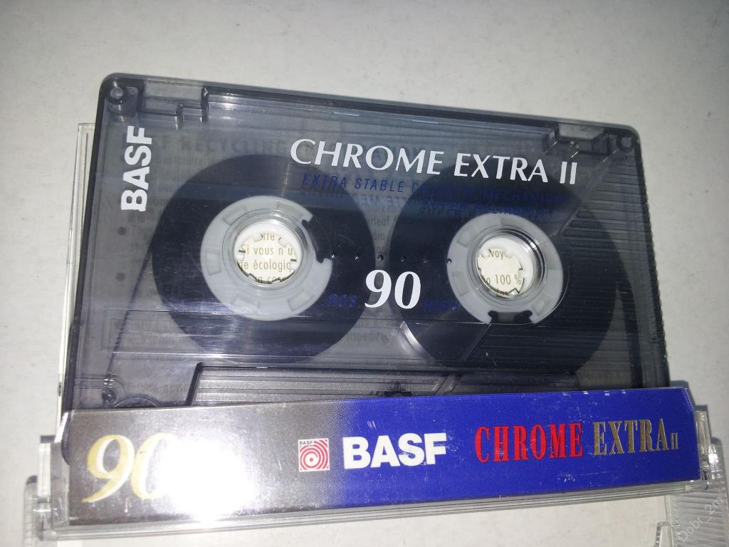BASF CHROME EXTRA II 90 ( 1993 г. ) аудио кассета хром (лот 56) #