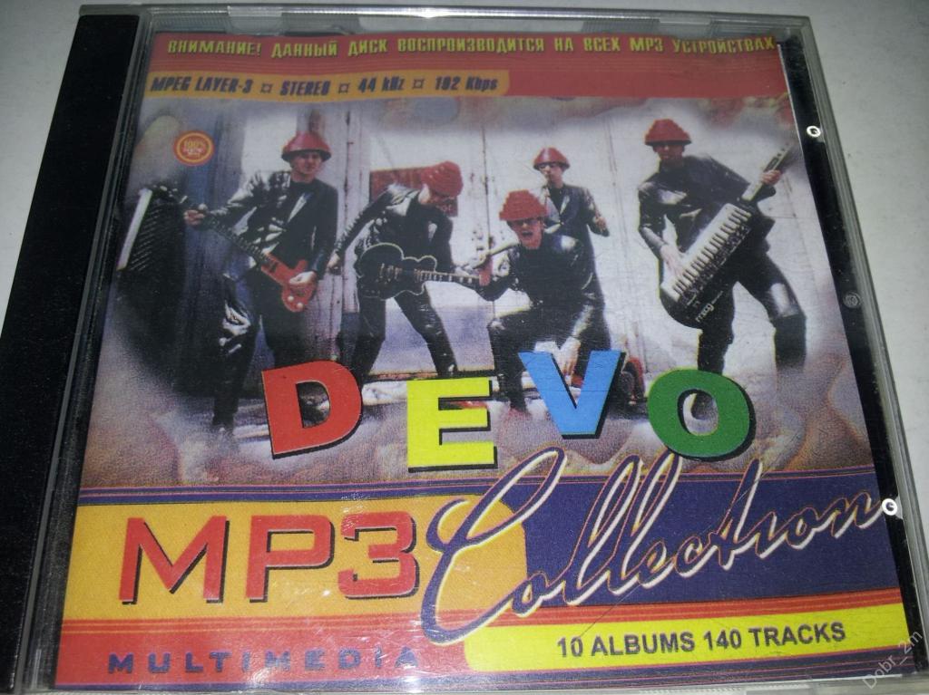 Группа DEVO  Mp 3 Collection (10 Альбомов) лицензионный диск  (New Wave, Synth-pop)