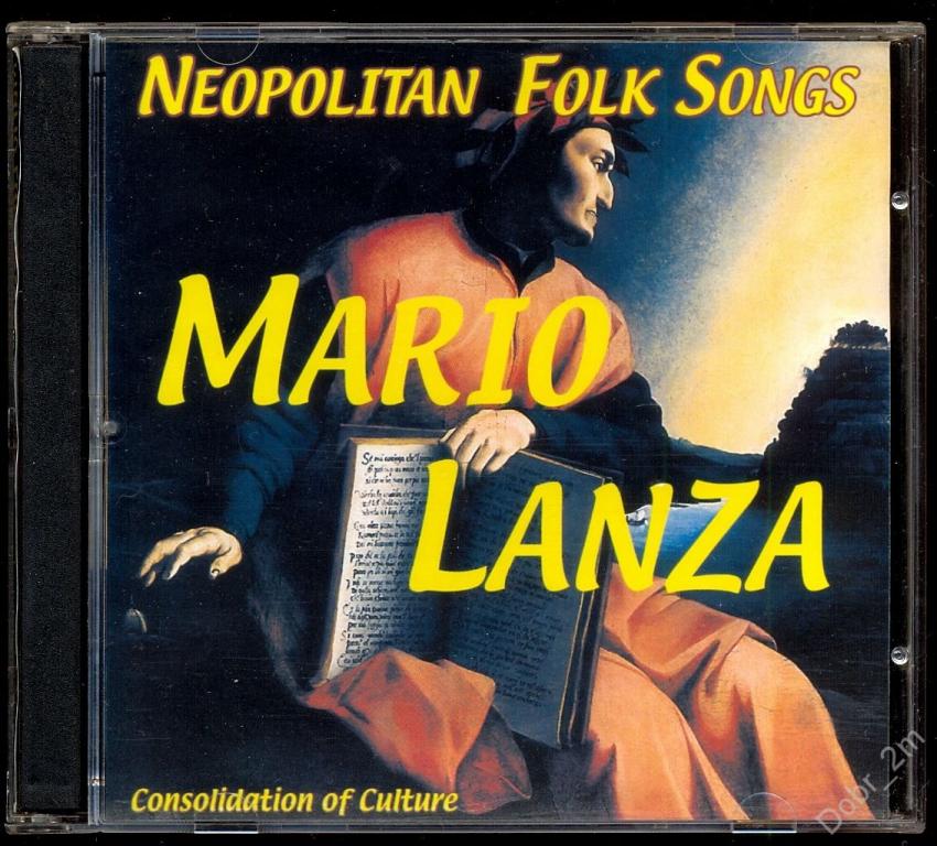 МАРИО ЛАНЦА MARIO LANZA Neopolitan Folk songs 1997 Грамзапись отл.сост.
