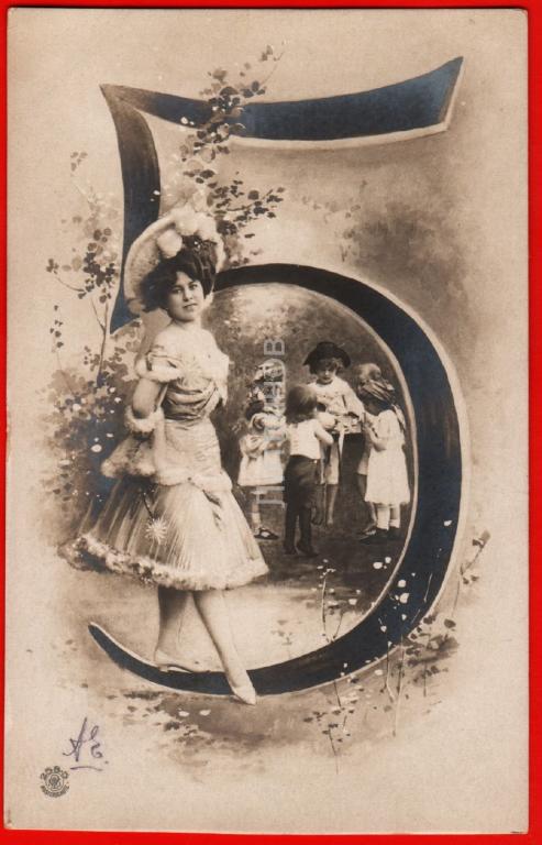 Открытки 1900 года