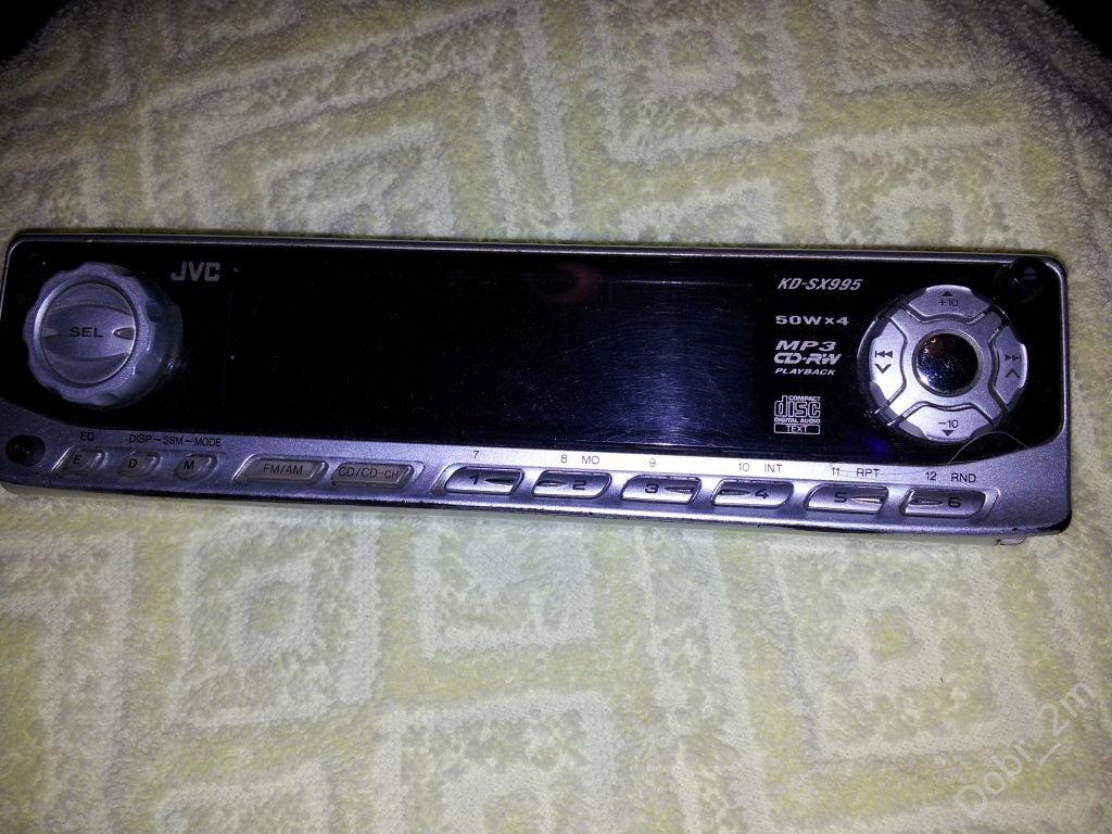 Панель автомагнитолы Mp 3 JVC KD SX 995 рабочая