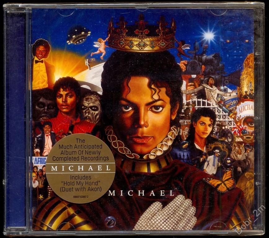 MICHAEL JACKSON ‎– Michael 2010 (фирменный диск) НОВЫЙ ЗАПЕЧАТАН