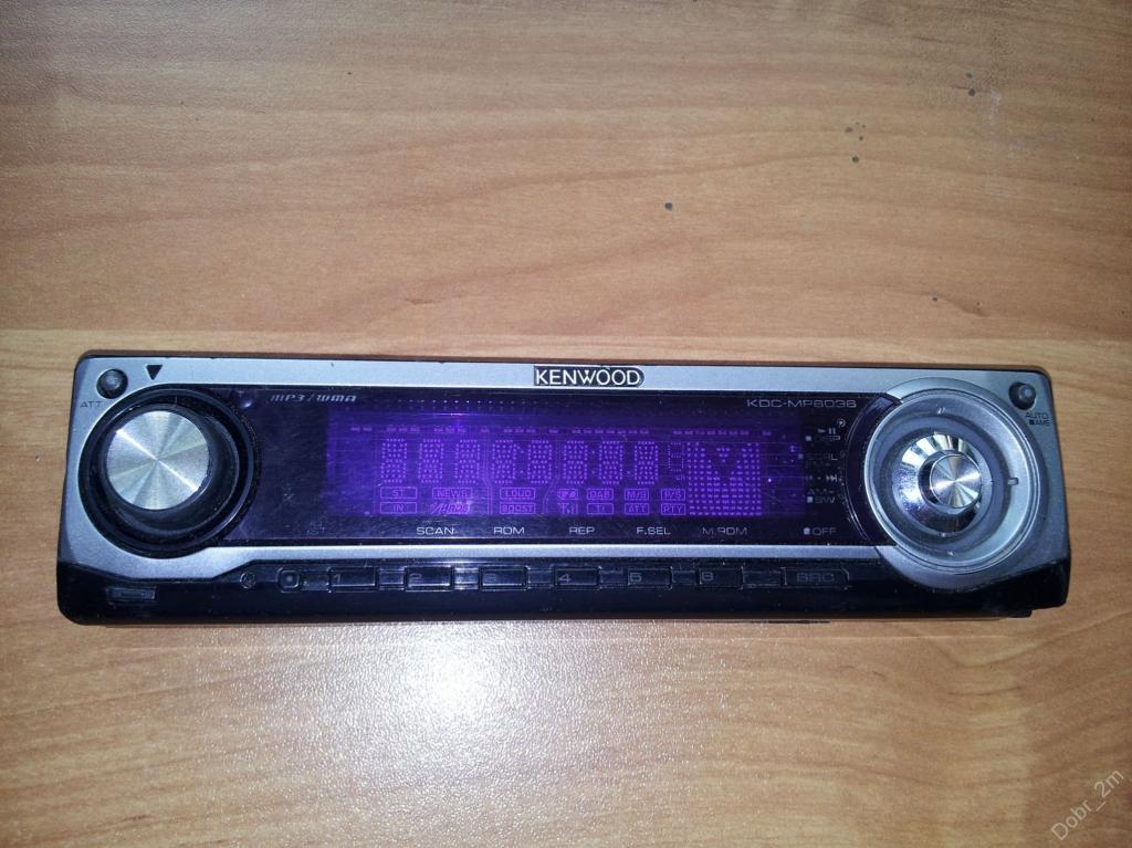 Панель автомагнитолы Mp 3 KENWOOD KDC MP 6036 рабочая