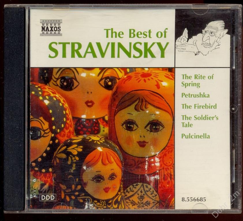 СТРАВИНСКИЙ ‎– The Best Of Stravinsky (1882-1971) USA &amp; Canada 1997 отл.сост. #