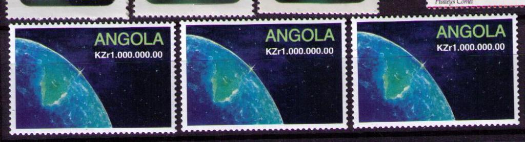 Ангола 1999 Солнечное затмение. MNH**