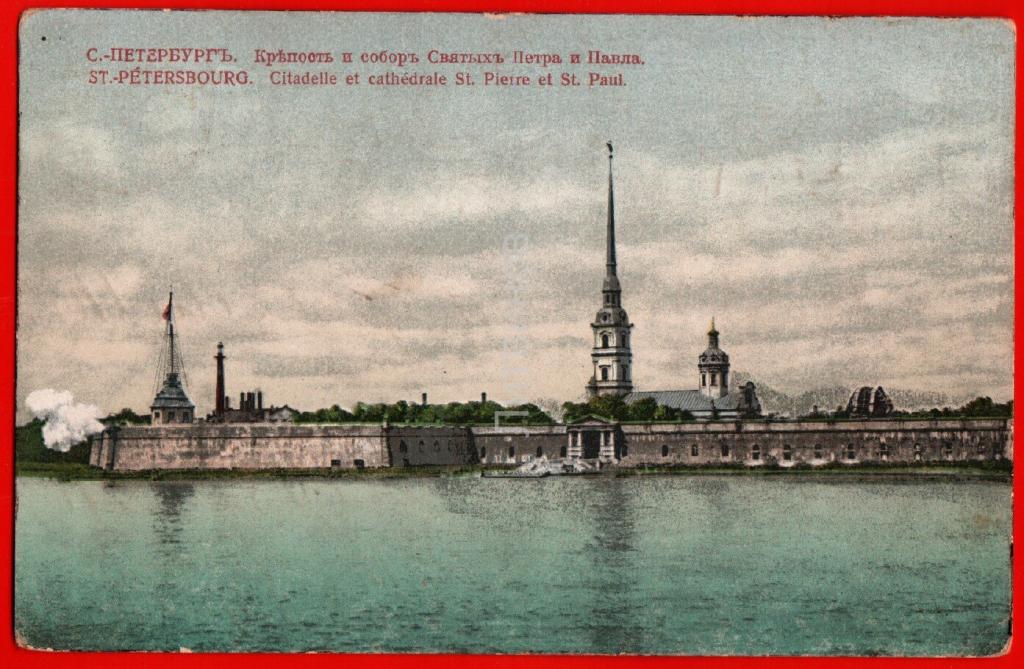 Петропавловский собор при Петре 1