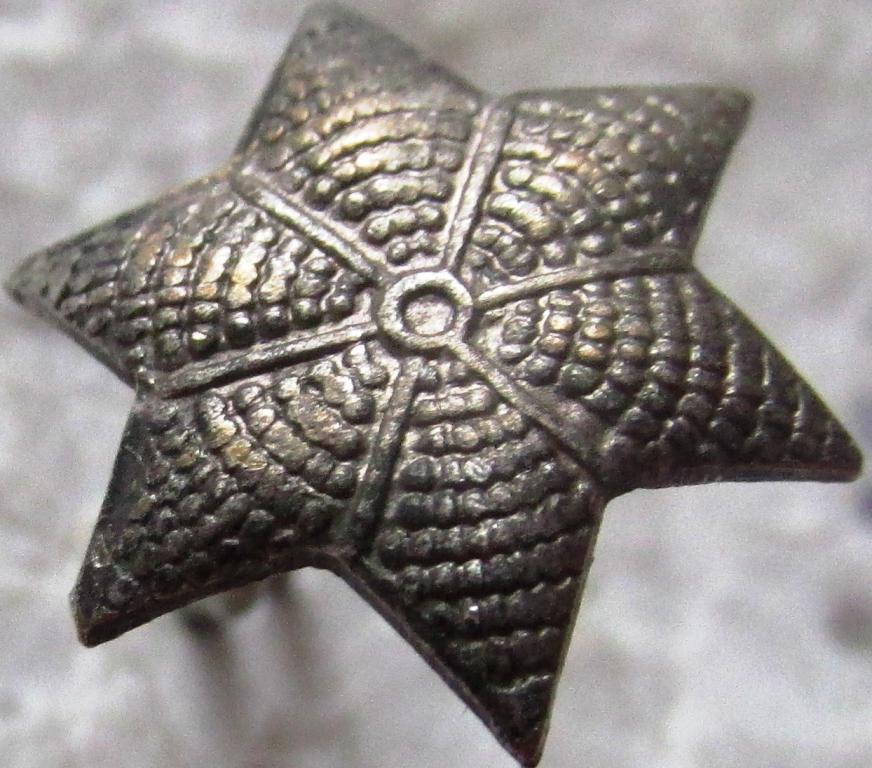 Звезда на погон. Бельгия.  Прапорщик 