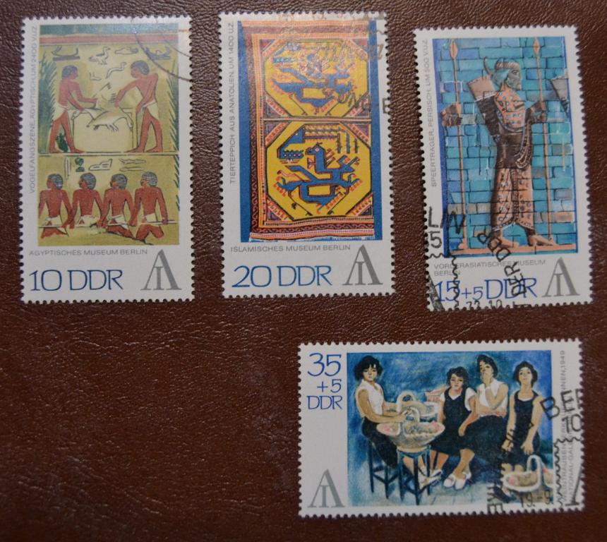 ГДР 1972 год  Живопись- Международная выставка марок "INTERARTES" - Берлин СТО