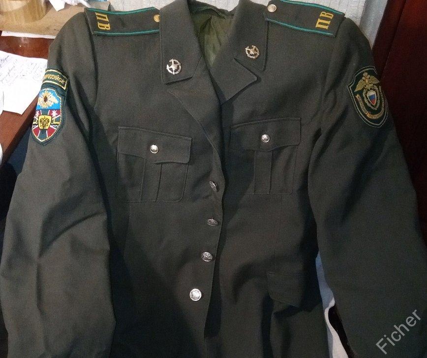 Китель пограничника Новороссийского погранотряда.