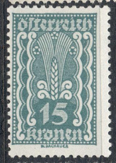 Австрия 1922 г. стандарт   негашеная**