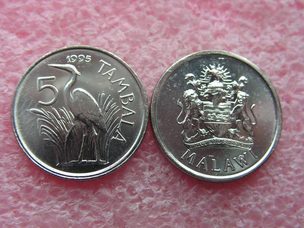 Малави 5 тамбала 1995 KM#32,1 unc