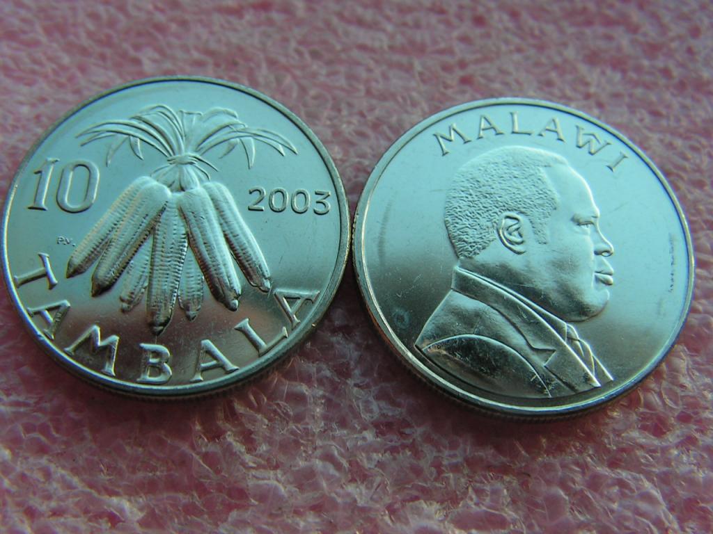 Малави 10 тамбала 2003 unc