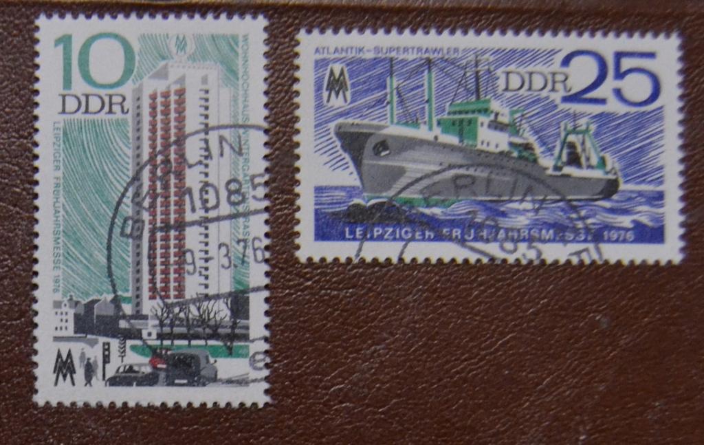 ГДР 1976 год  Лейпцигская весенняя ярмарка СТО
