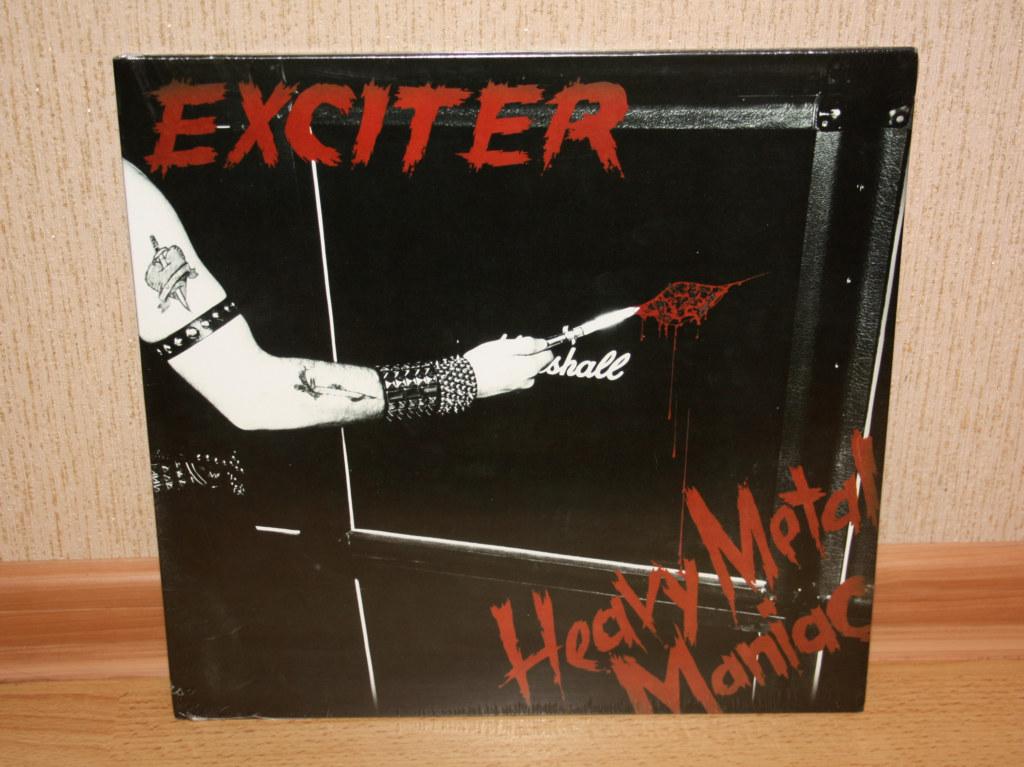 EXCITER “Heavy Metal Maniac” LP