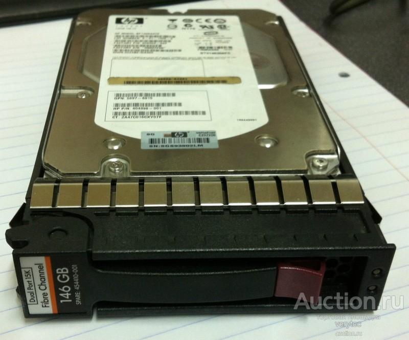 Жесткий диск HP AG556A FC 146GB 15K DP для EVA4400