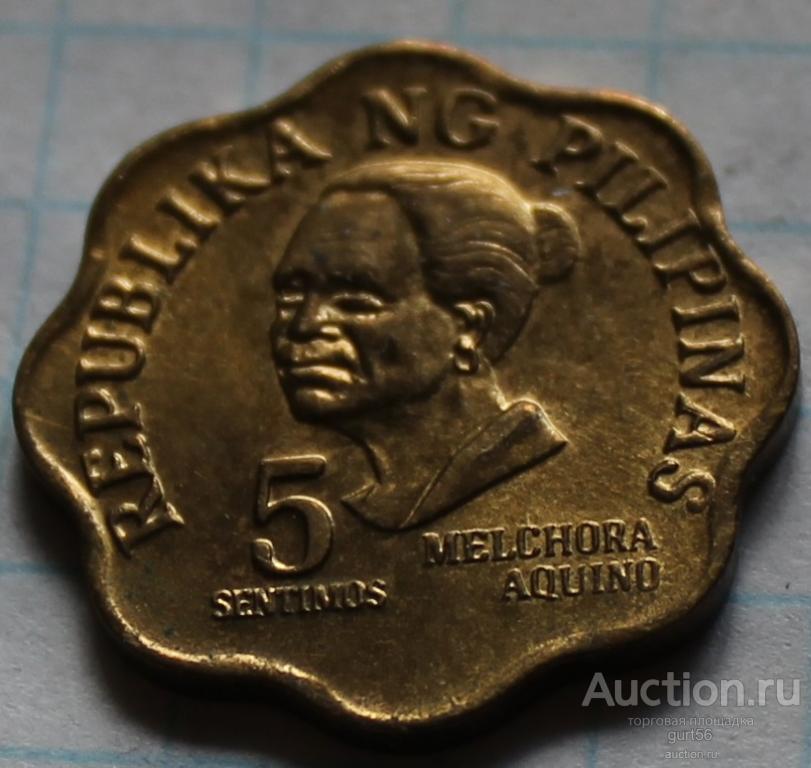 5 сантимо 1978г. Филлипины