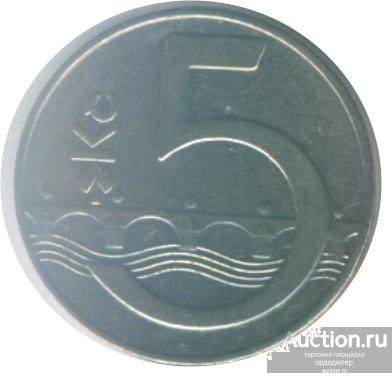 Чехия 5 крон 2006 года