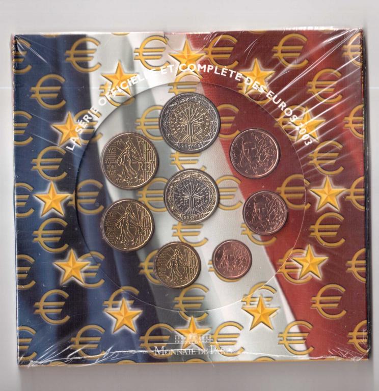 Официальный набор Франция 2003