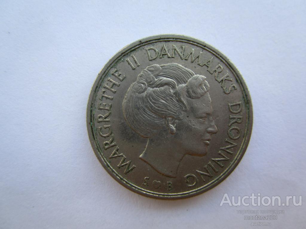 дания 1 крона 1976
