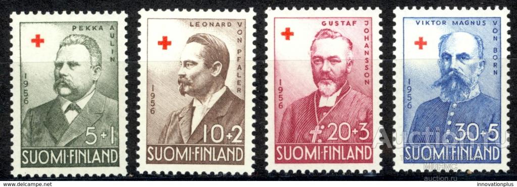 Финляндия 1956  Красный крест . Президент