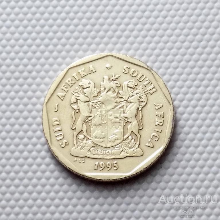 ЮАР 50 центов 1995 года (7351э)