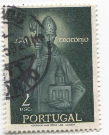 1957.Португалия.Св.Теотониус.1м.гаш