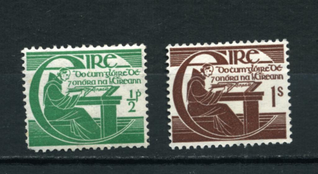 Ирландия. 300-летие Майклу О'Клери. Ирландский летописец. Серия 2 марки. 1944*