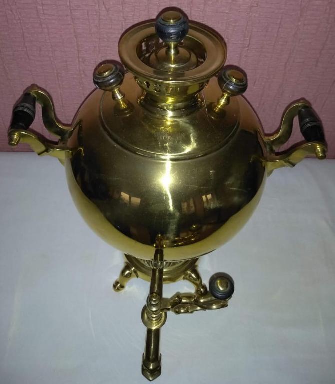 самовар шар,Тулапатронзавод,на 6 литров,1920е годы