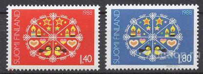 Финляндия 1988 С новым годом !!