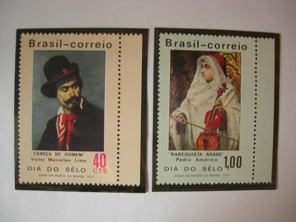 Бразилия 1971 живопись - портреты   MNH/MNG
