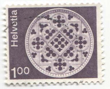 1974.Швейцария.Аритектурные элементы.1м.Гаш