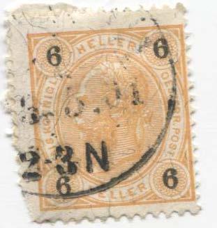 1901.Австрия.Император.6н.1м.гаш