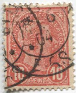 1895.Люксембург.Герцог.1м.гаш
