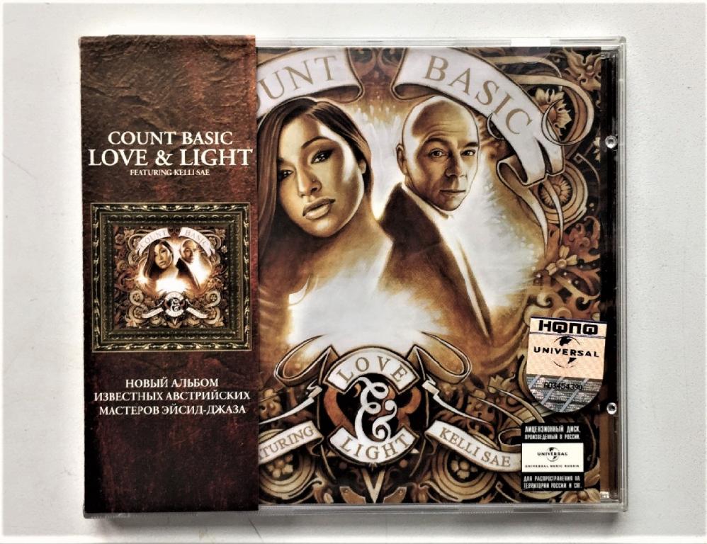 CD. Count Basic - Love & Light - 2007. OBI. лицензия Universal.