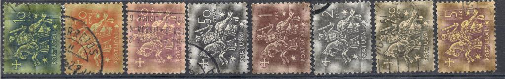 Португалия 1953 г стандарт (часть серии) гашеная