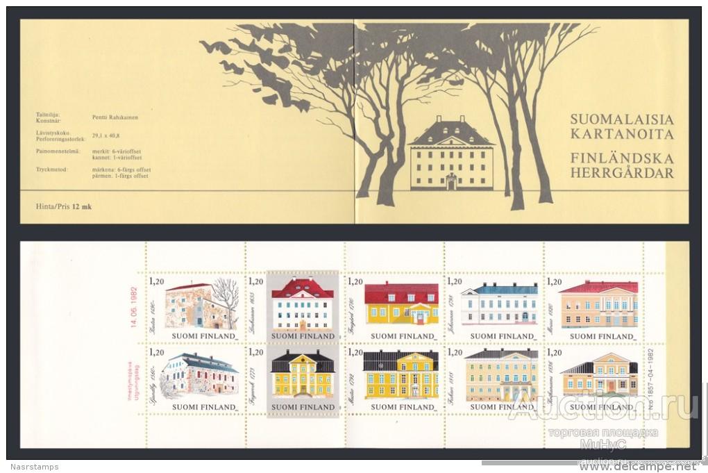 Финляндия 1982 Архитектура , здания , буклет