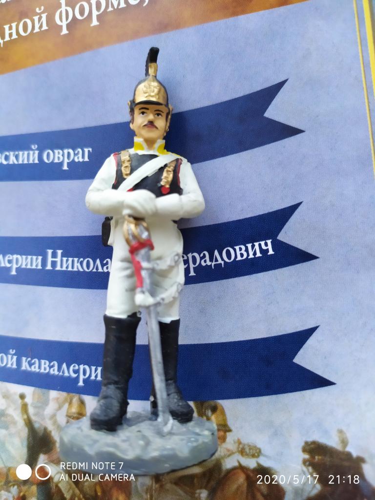 Журнал наполеоновские войны 14 Рядовой Астраханского кирасирского полка 1812г  Хранили в шкаф